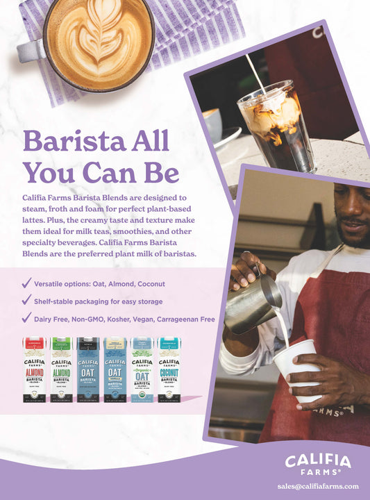 Barista All You Can Be Oat, Almond Coconut Sell Sheet