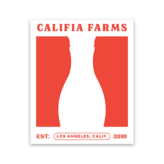 Califia Farms Silhouette Sticker