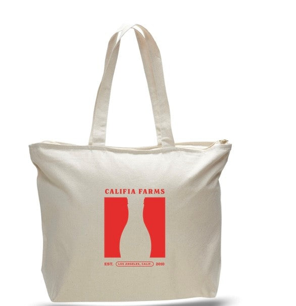 Canvas Silhouette Tote